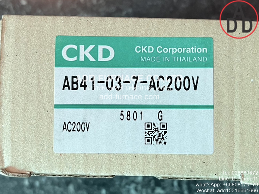 CKD AB41-03-7-AC200V (2) 